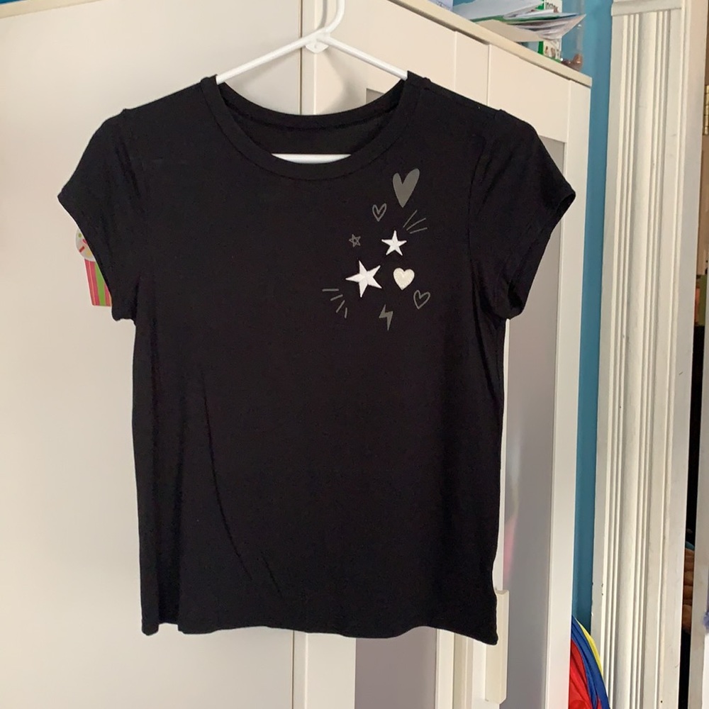American eagle crop tee